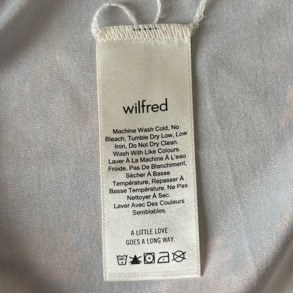 Aritzia Wilfred Sz M Fleure Floral Mini Dress Long Sleeve Bodycon - Picture 5 of 12